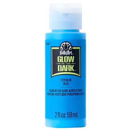 Folkart® Glow-in-The-Dark Acrylic Paint