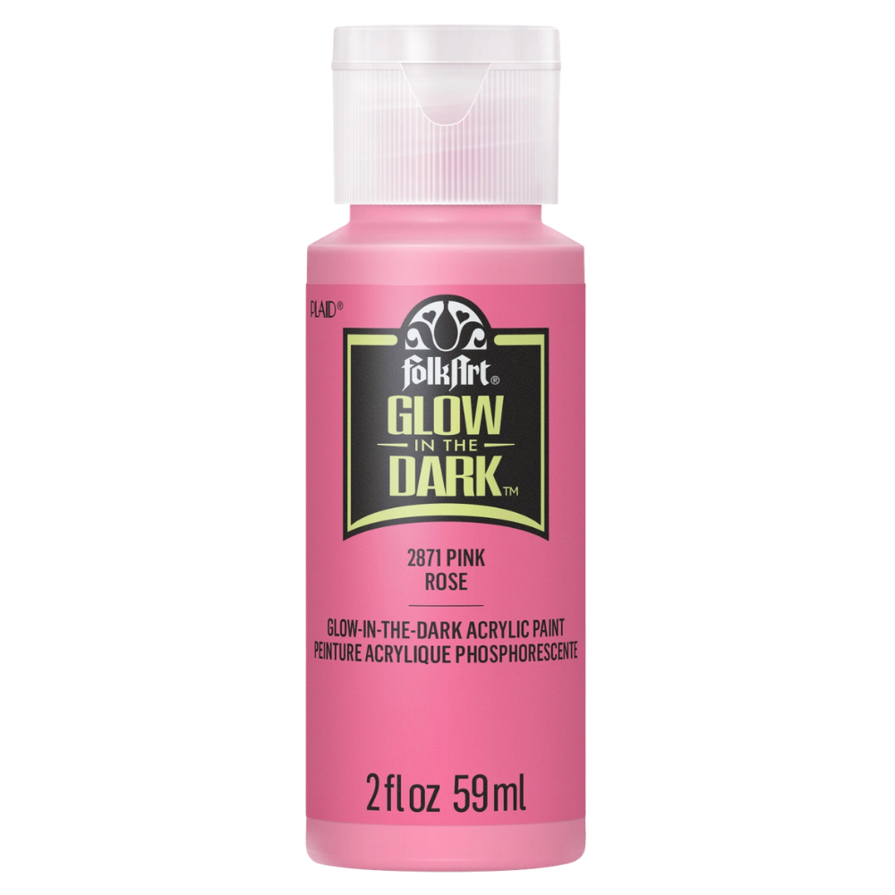 Folkart® Glow-in-The-Dark Acrylic Paint