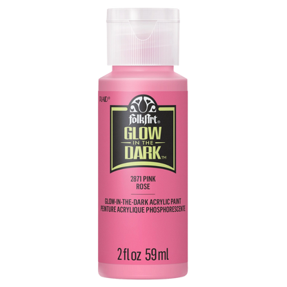 Folkart® Glow-in-The-Dark Acrylic Paint