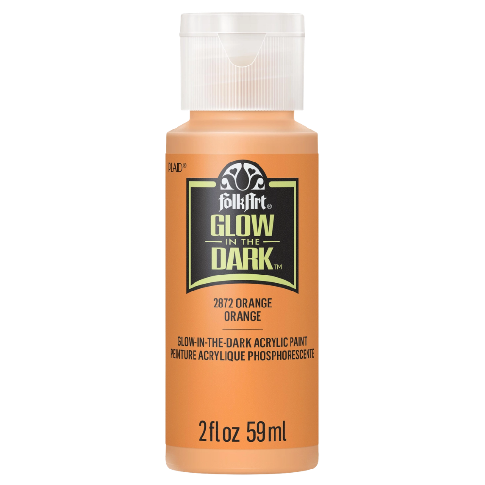 Folkart® Glow-in-The-Dark Acrylic Paint