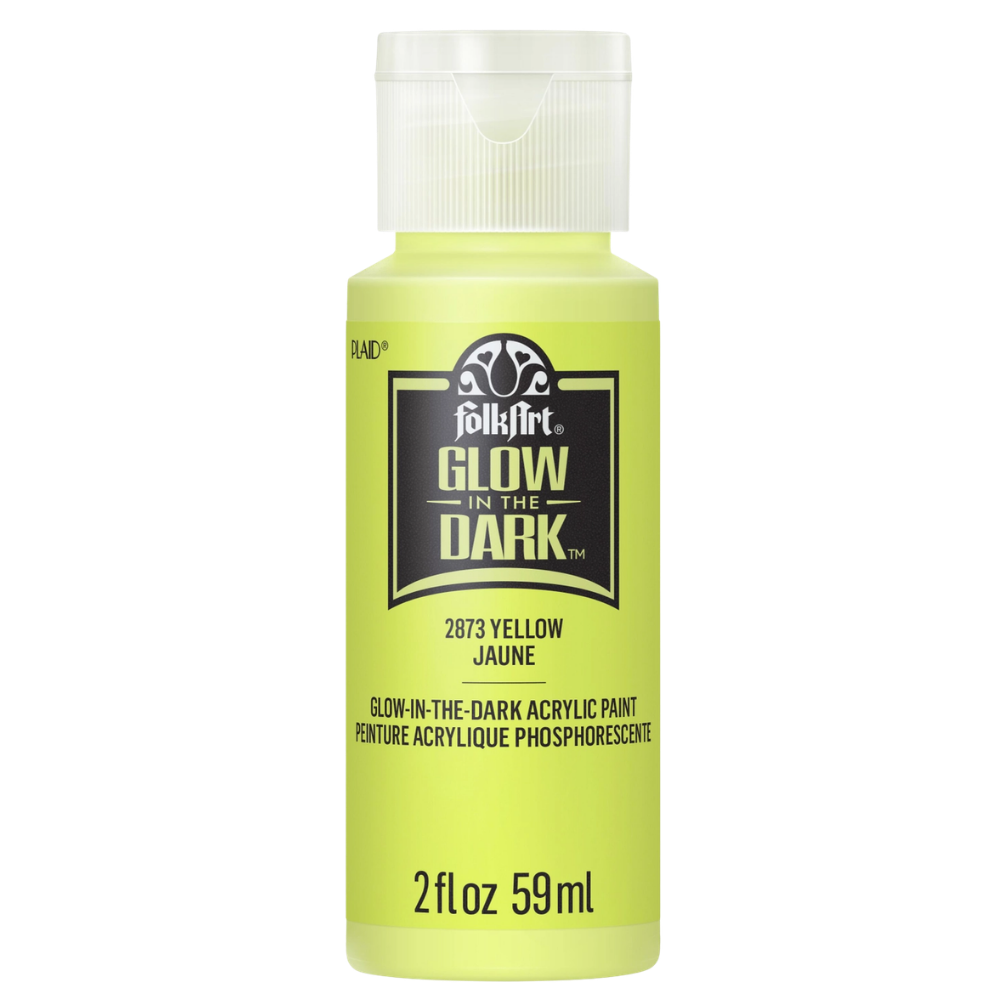 Folkart® Glow-in-The-Dark Acrylic Paint