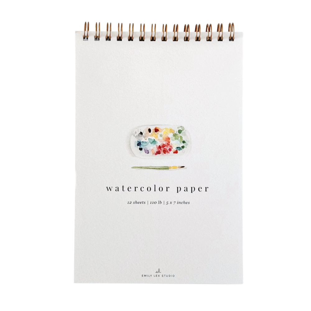 Spiral Watercolor Paper Pad