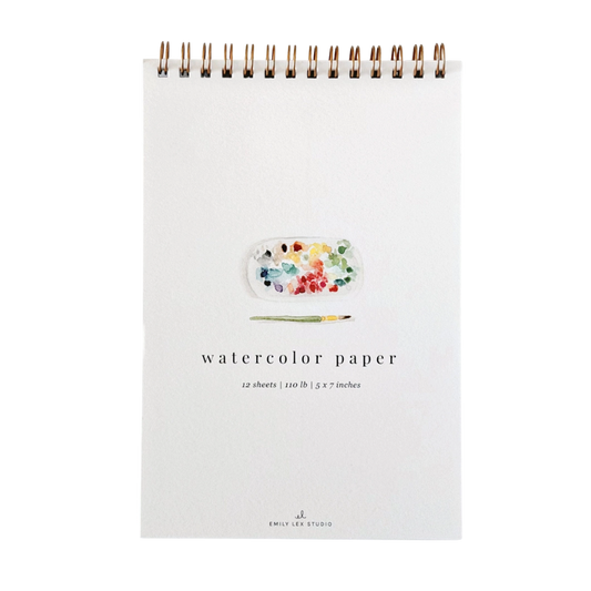 Spiral Watercolor Paper Pad
