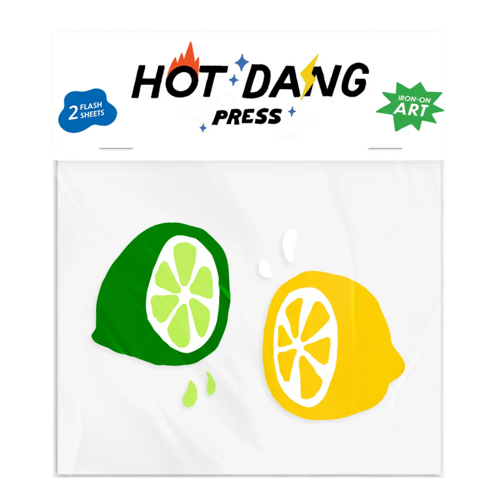 Lemon & Lime Buddies Iron On