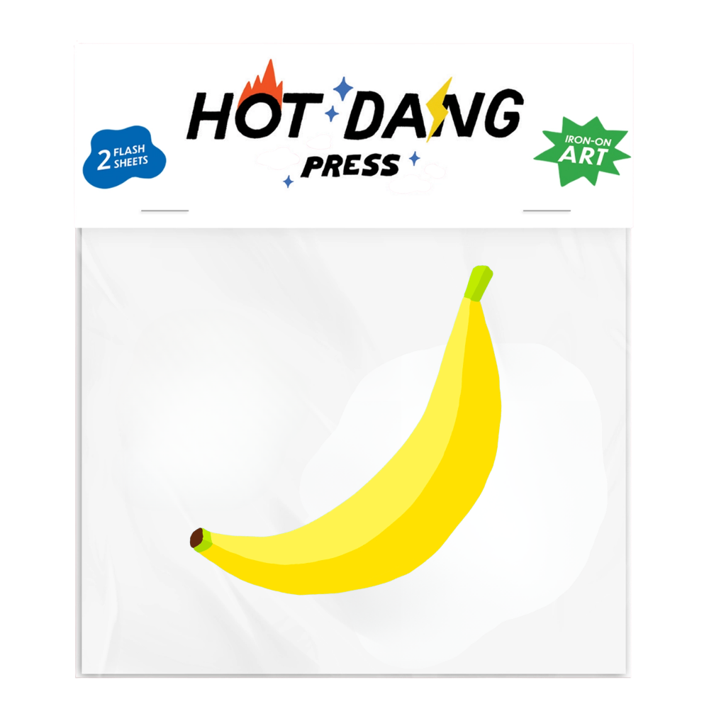 One Big Iron-On Banana