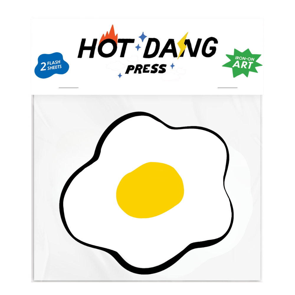 One Big Iron-On Egg