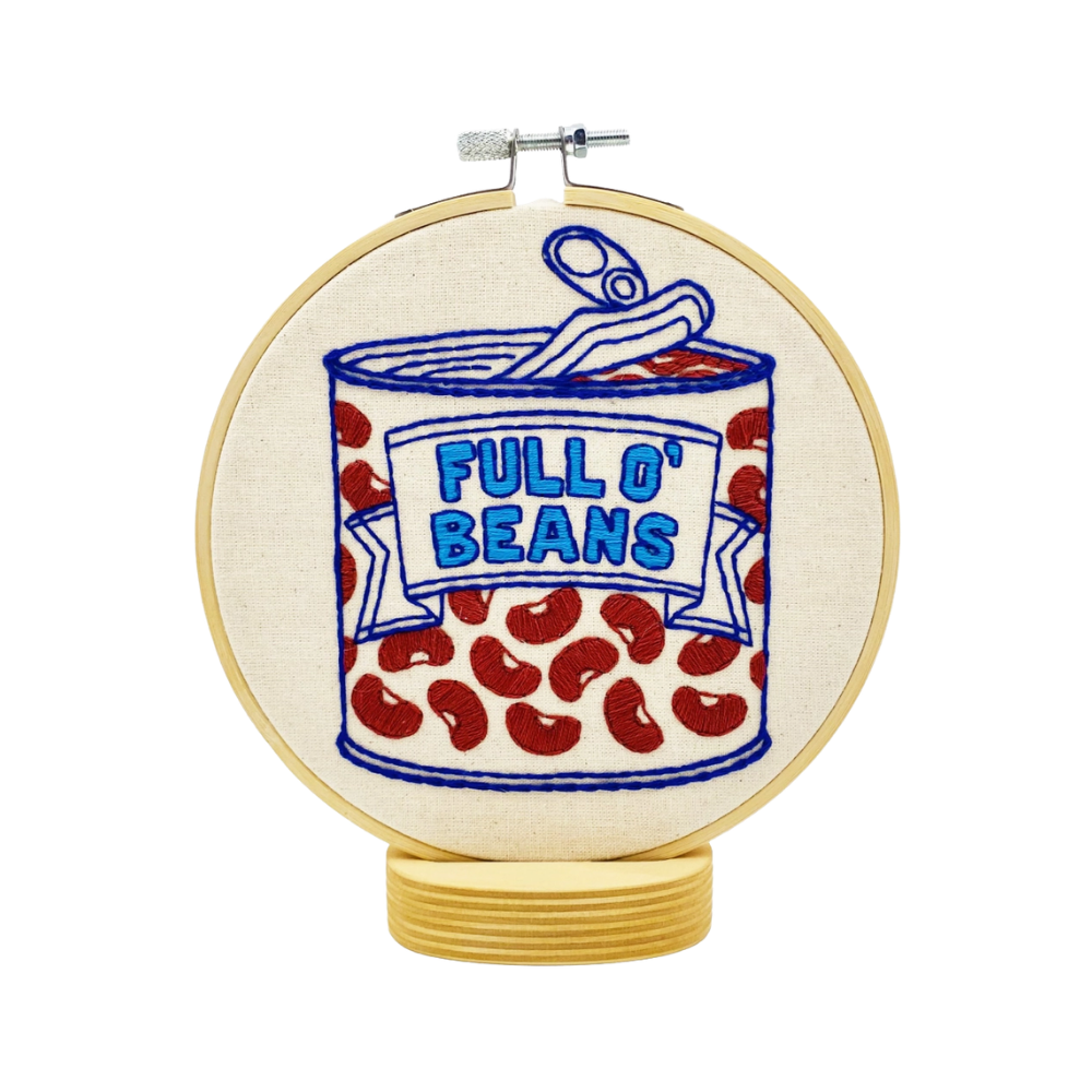 Beans Complete Embroidery Kit
