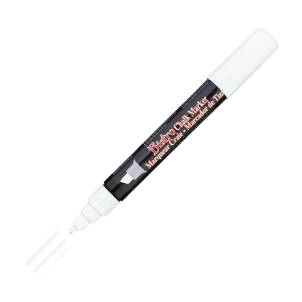 Marvy Uchida Bistro Chalk Marker – Chisel Tip