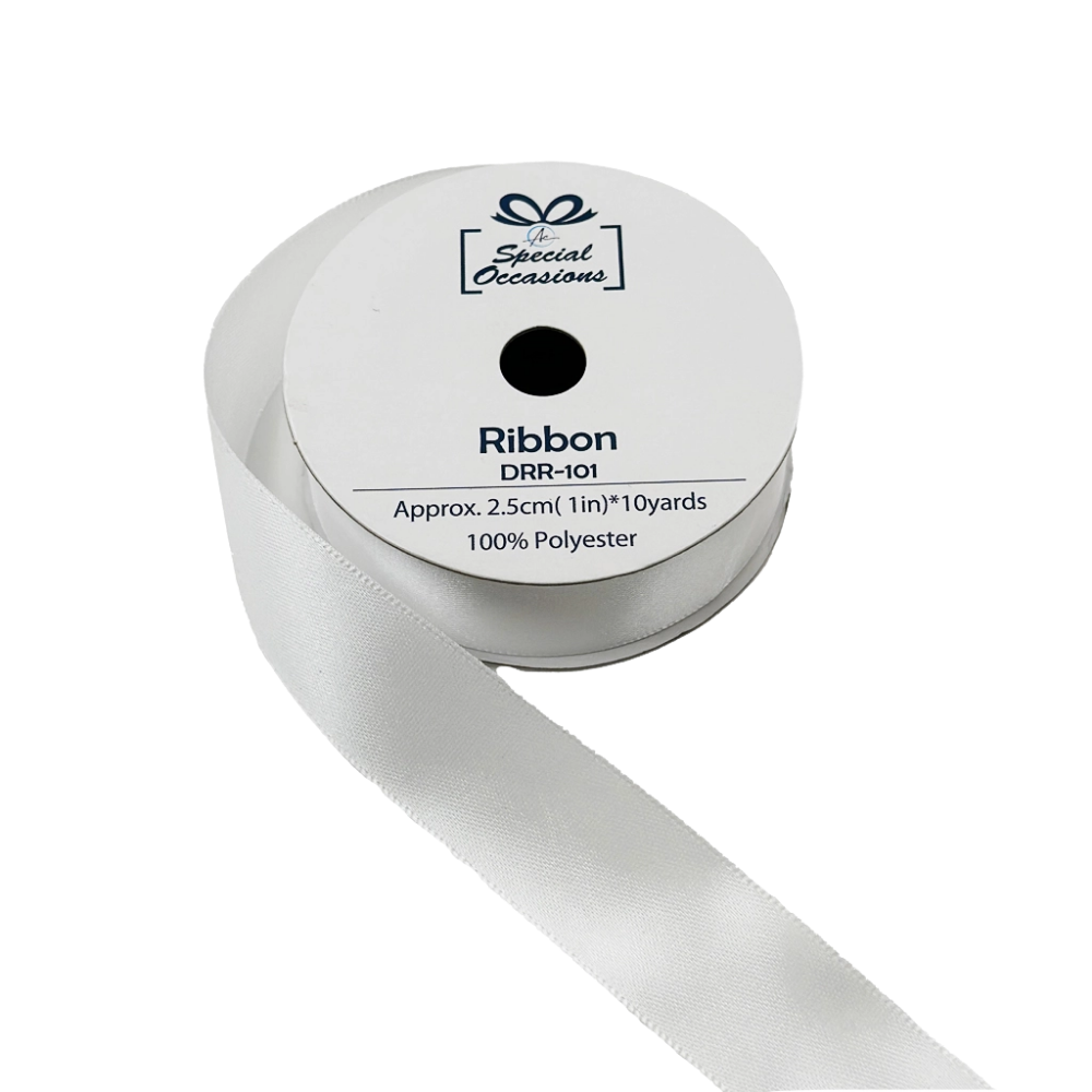 Satin Ribbon – 1" × 10 Yards
