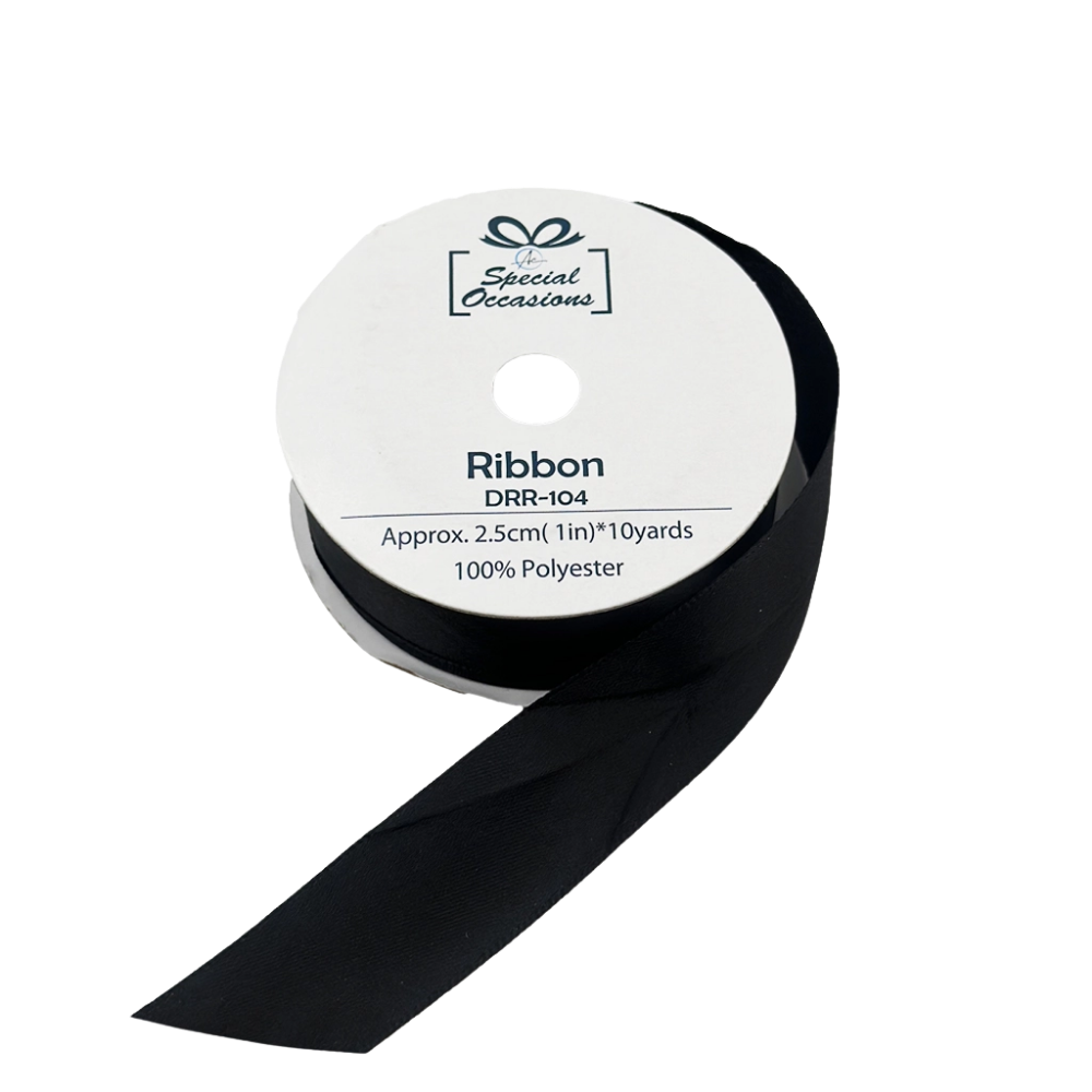 Satin Ribbon – 1" × 10 Yards