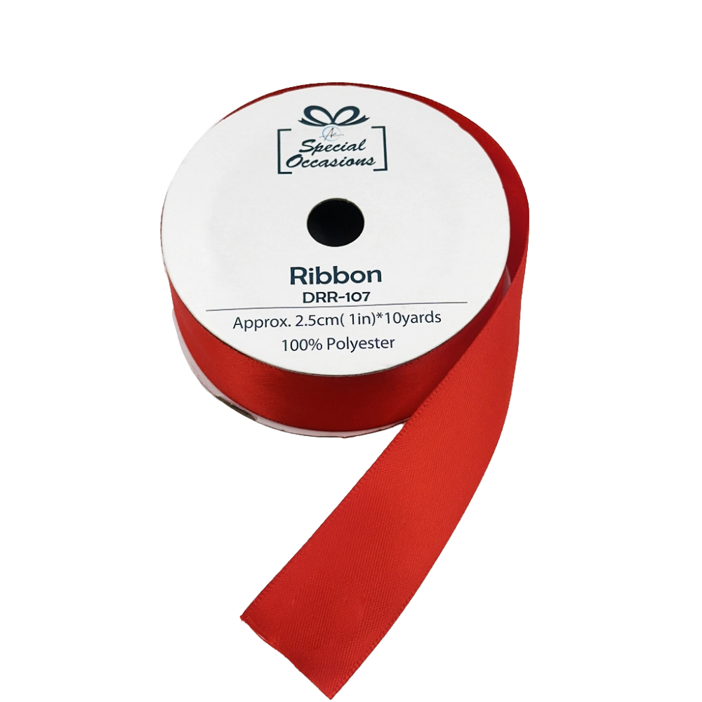 Satin Ribbon – 1" × 10 Yards