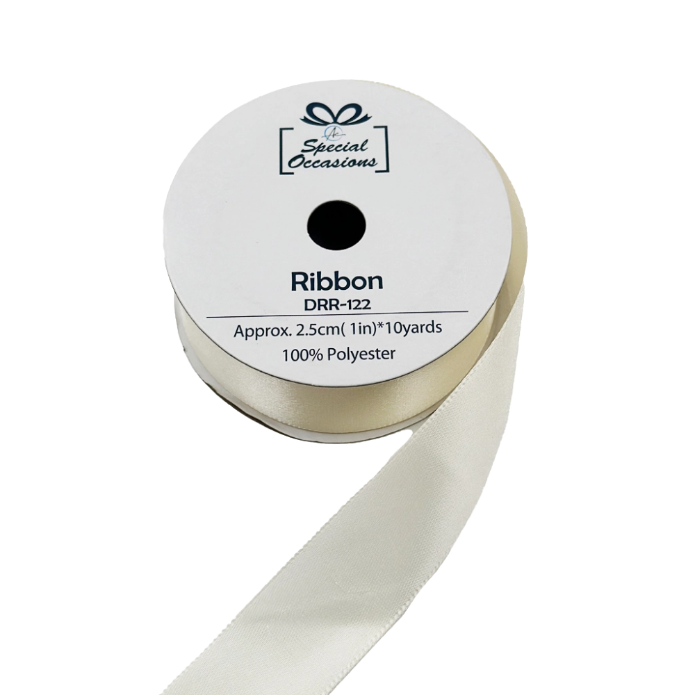 Satin Ribbon – 1" × 10 Yards