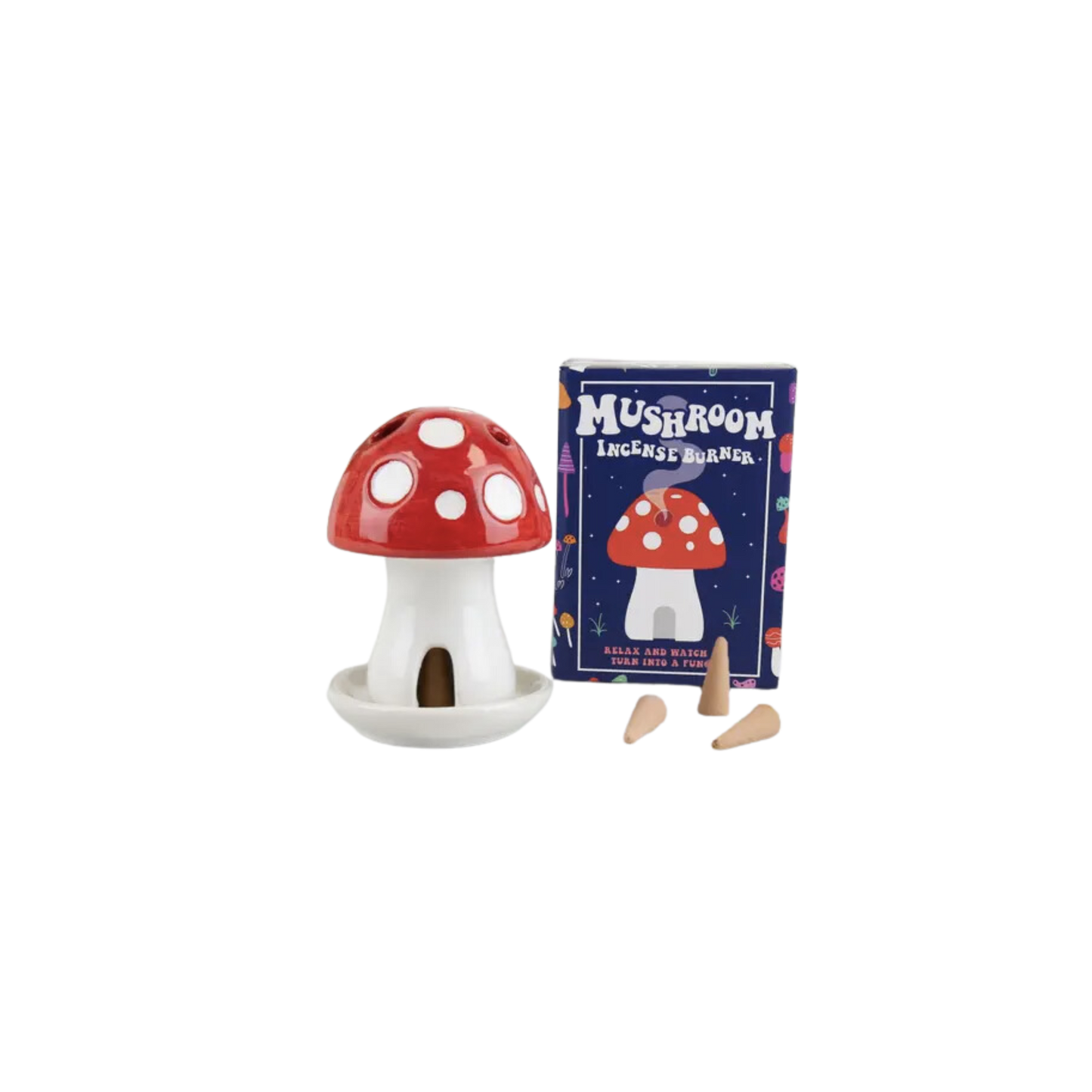 Mushroom Incense Burner