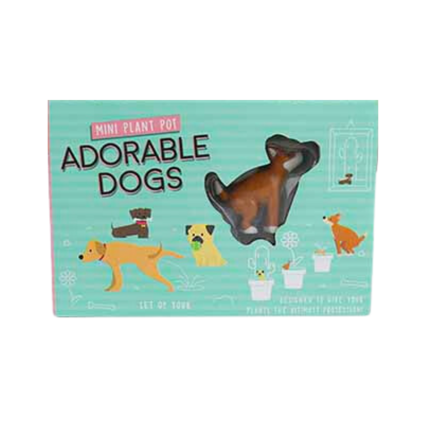 Adorable Dogs Plant Markers