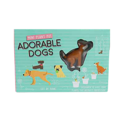 Adorable Dogs Plant Markers
