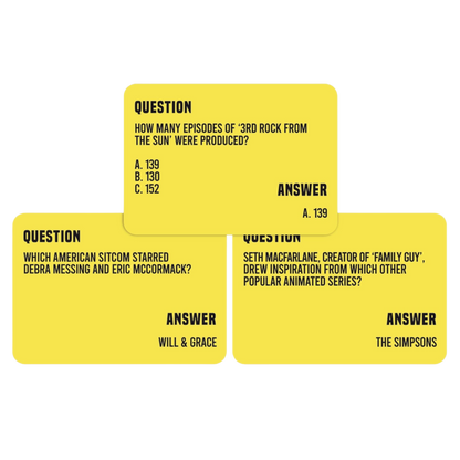 Totally 90s TV Trivia Cards
