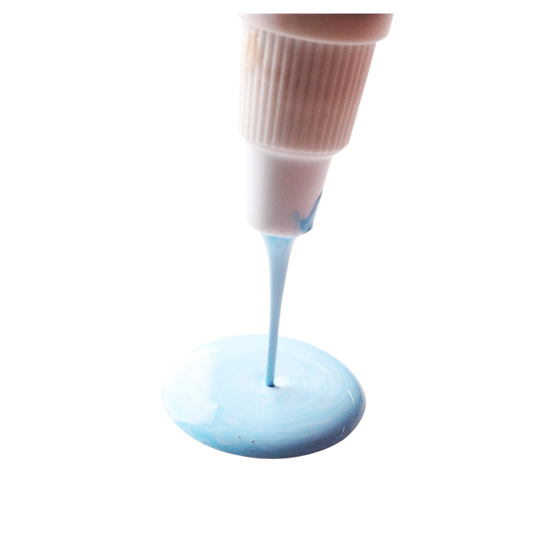 High Flow Light Phthalo Blue Acrylic Paint 4oz