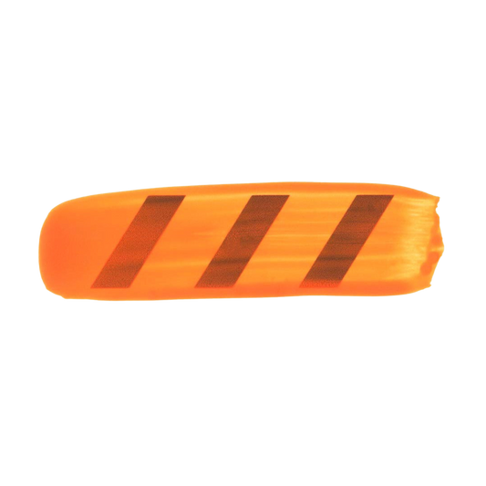 High Flow Fluorescent Orange Acrylic Paint 4oz