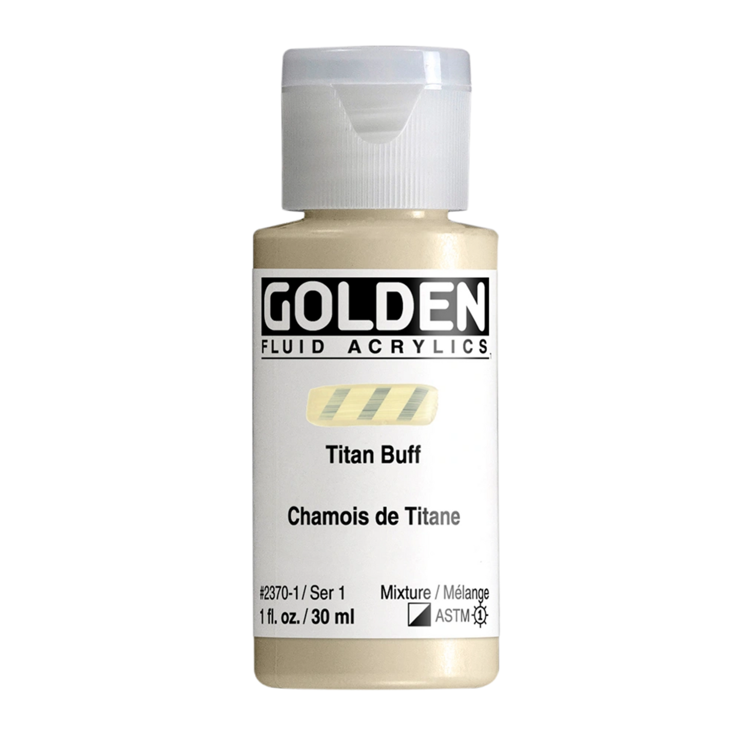 Golden Fluid Acrylic Paint 1oz - Titan Buff
