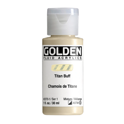 Golden Fluid Acrylic Paint 1oz - Titan Buff