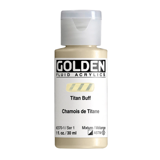 Golden Fluid Acrylic Paint 1oz - Titan Buff