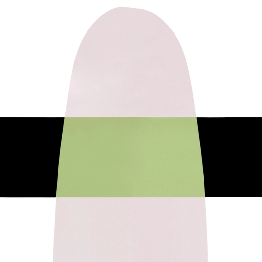 Interference Green/Orange Acrylic Paint 4oz