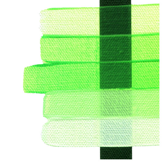 Fluid Fluorescent Green Acrylic Paint 4oz