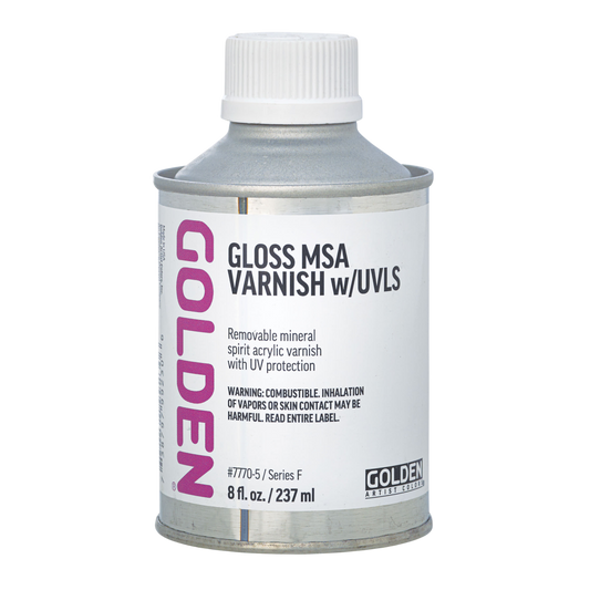 Golden MSA Varnishes with UVLS