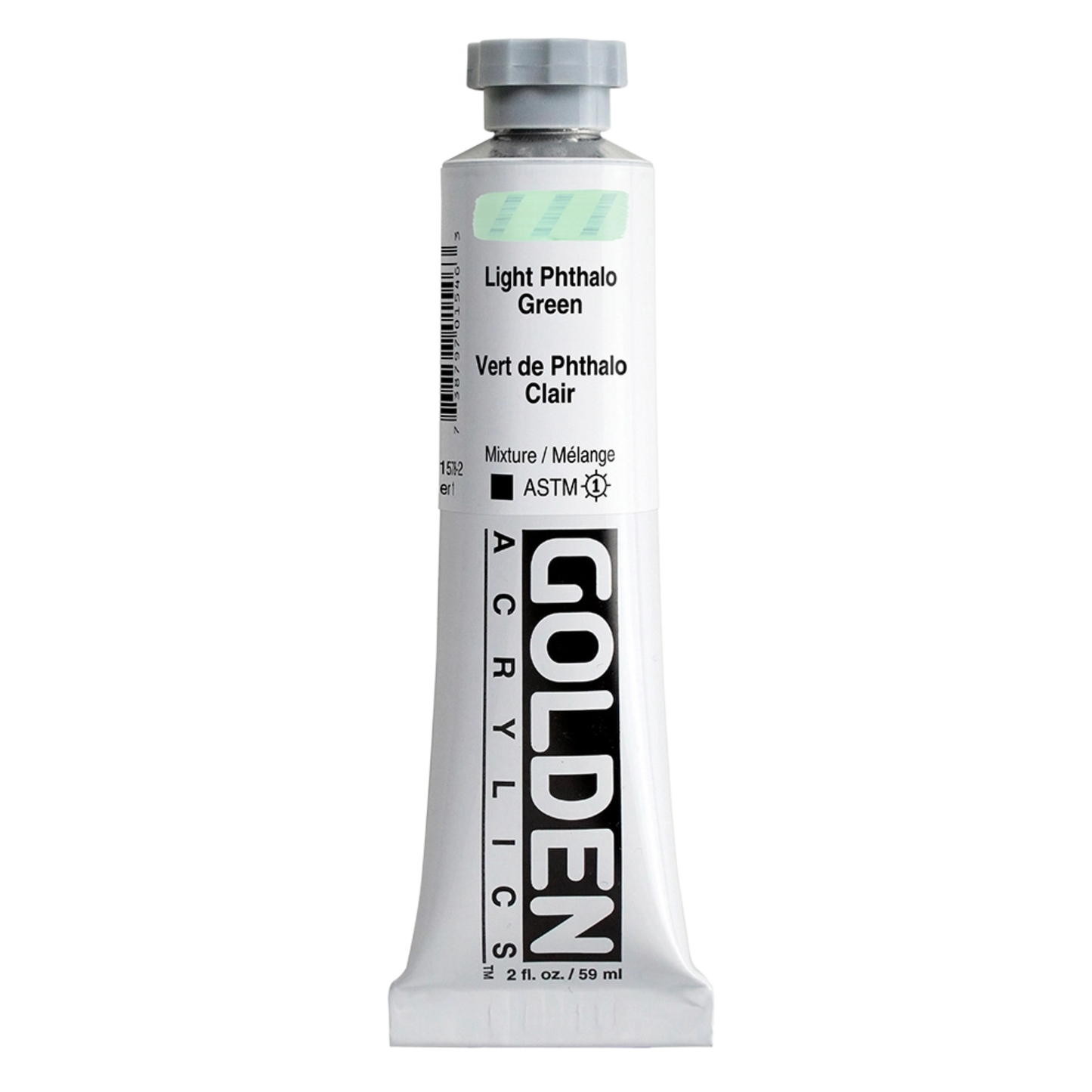 Heavy Body Acrylic 2oz Light Phthalo Green