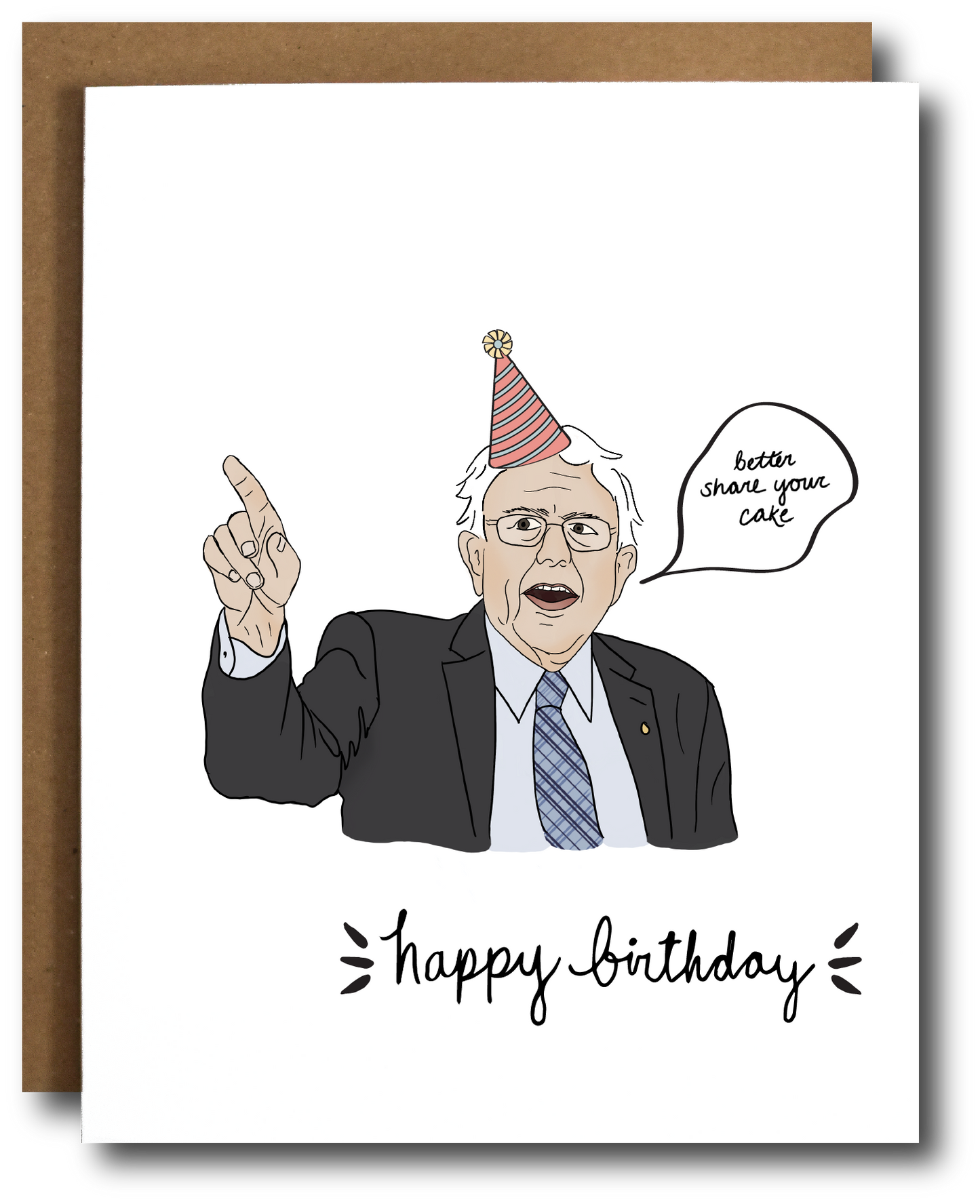 Bernie Sanders Birthday card