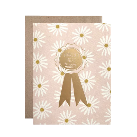 World's Best Mom Greeting Card