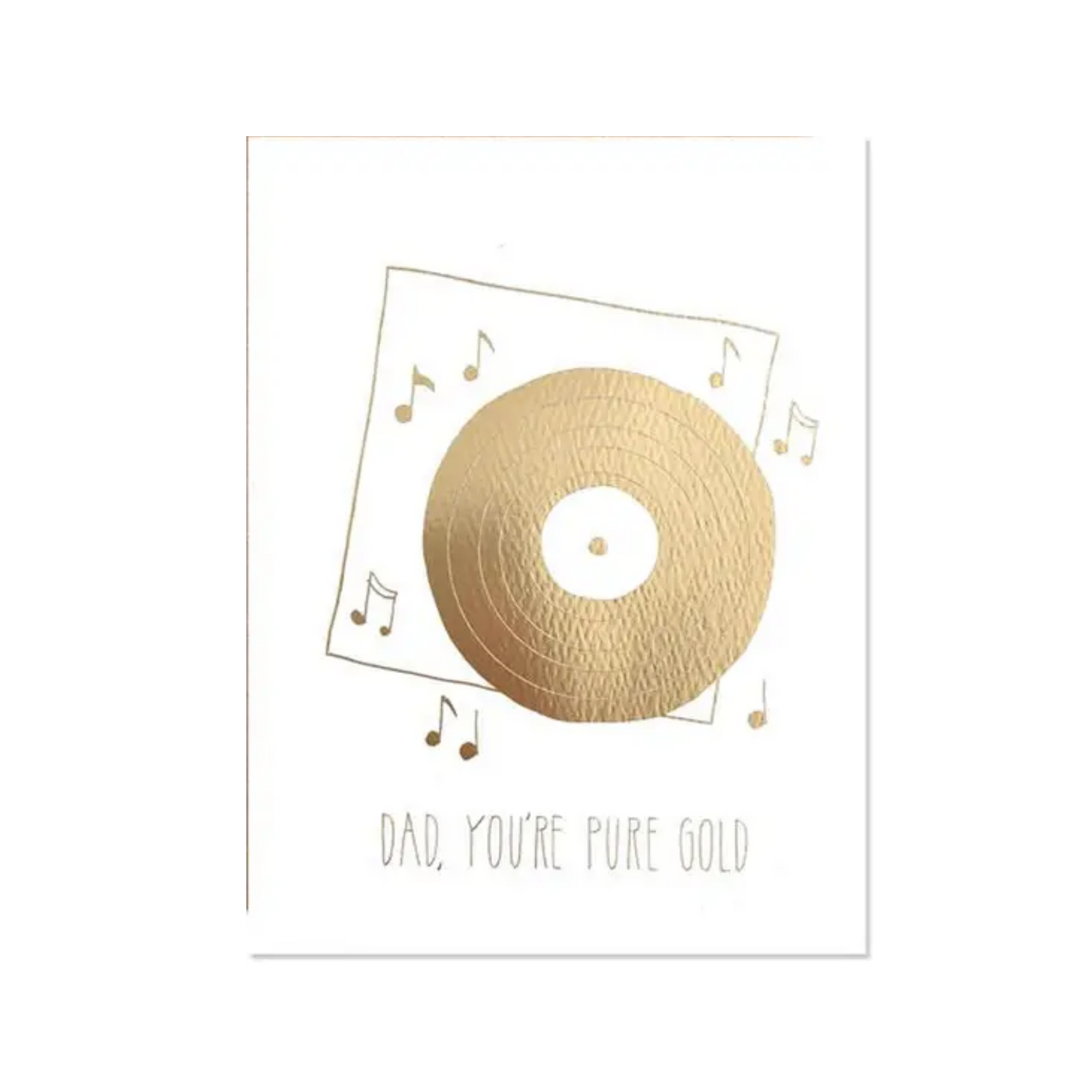 Pure Gold Dad Card