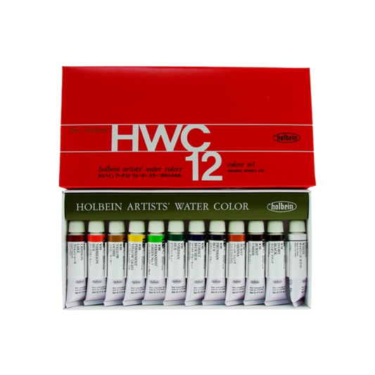 Holbein Artists' Watercolors - Set of 12 (5 ml)