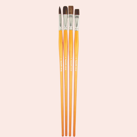 Holbein Gold Rockliffe Brush Long Handle Series
