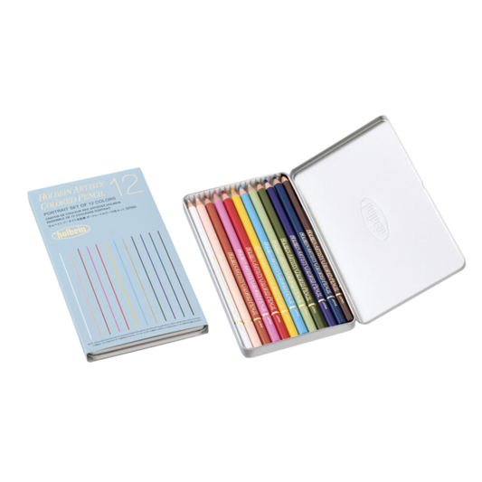 Holbein Artists' Colored Pencils - Portrait Set of 12
