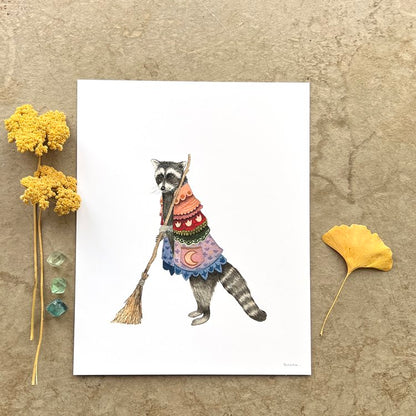 Wanda's Broom - Art Print