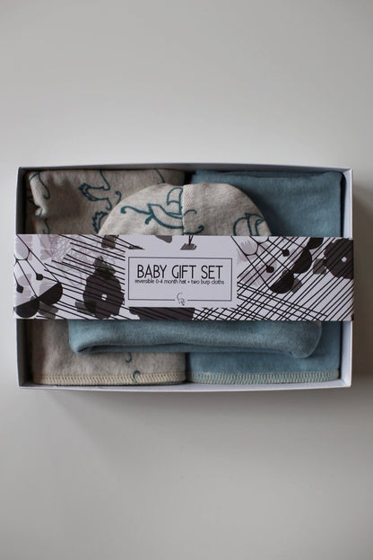 Baby Gift Set - Sea Monster Print