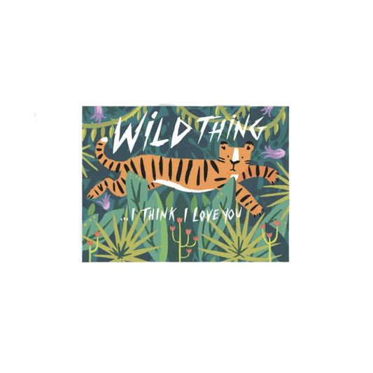 Wild Thing Love Card