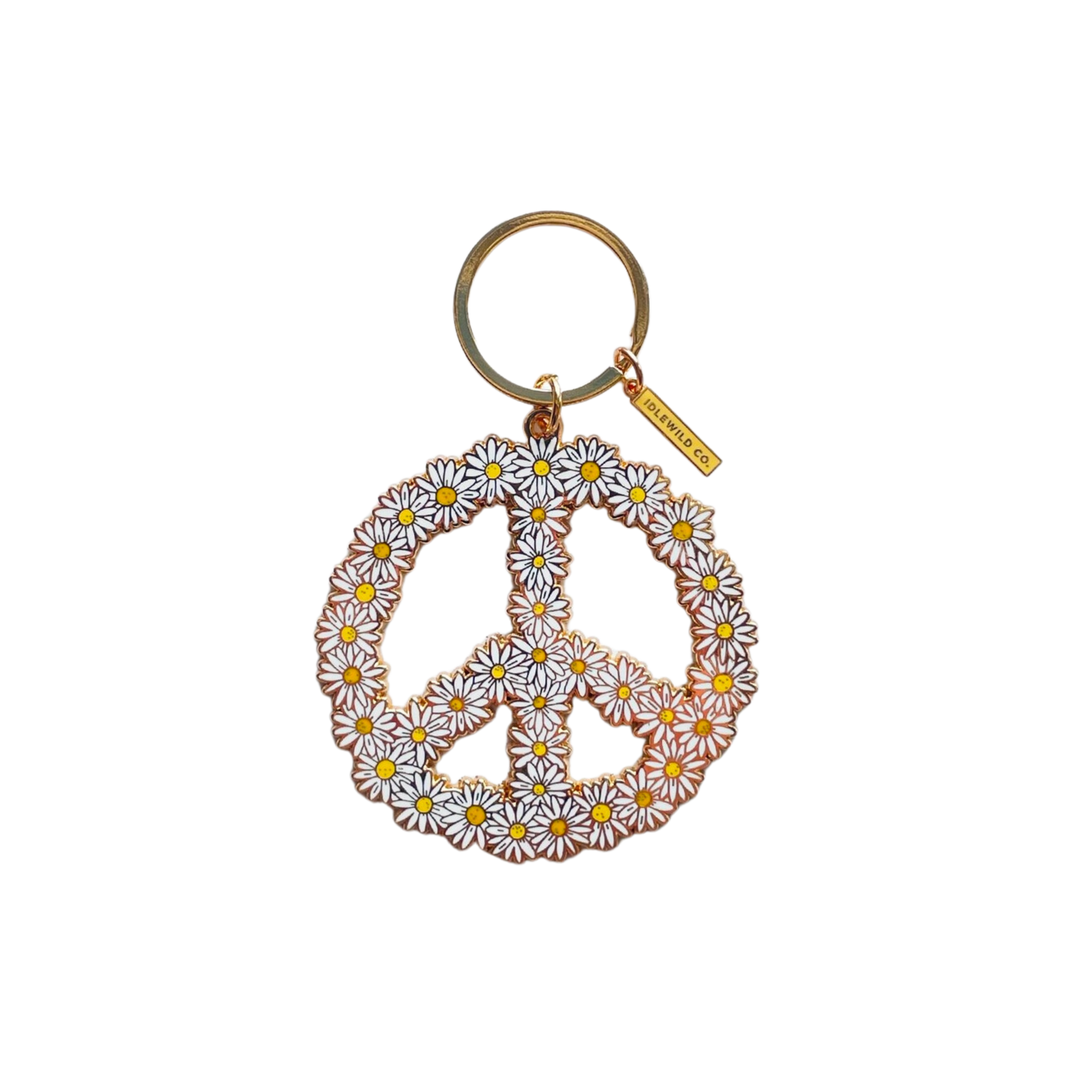 Peace Daisy Keychain – Daydream Art Supply