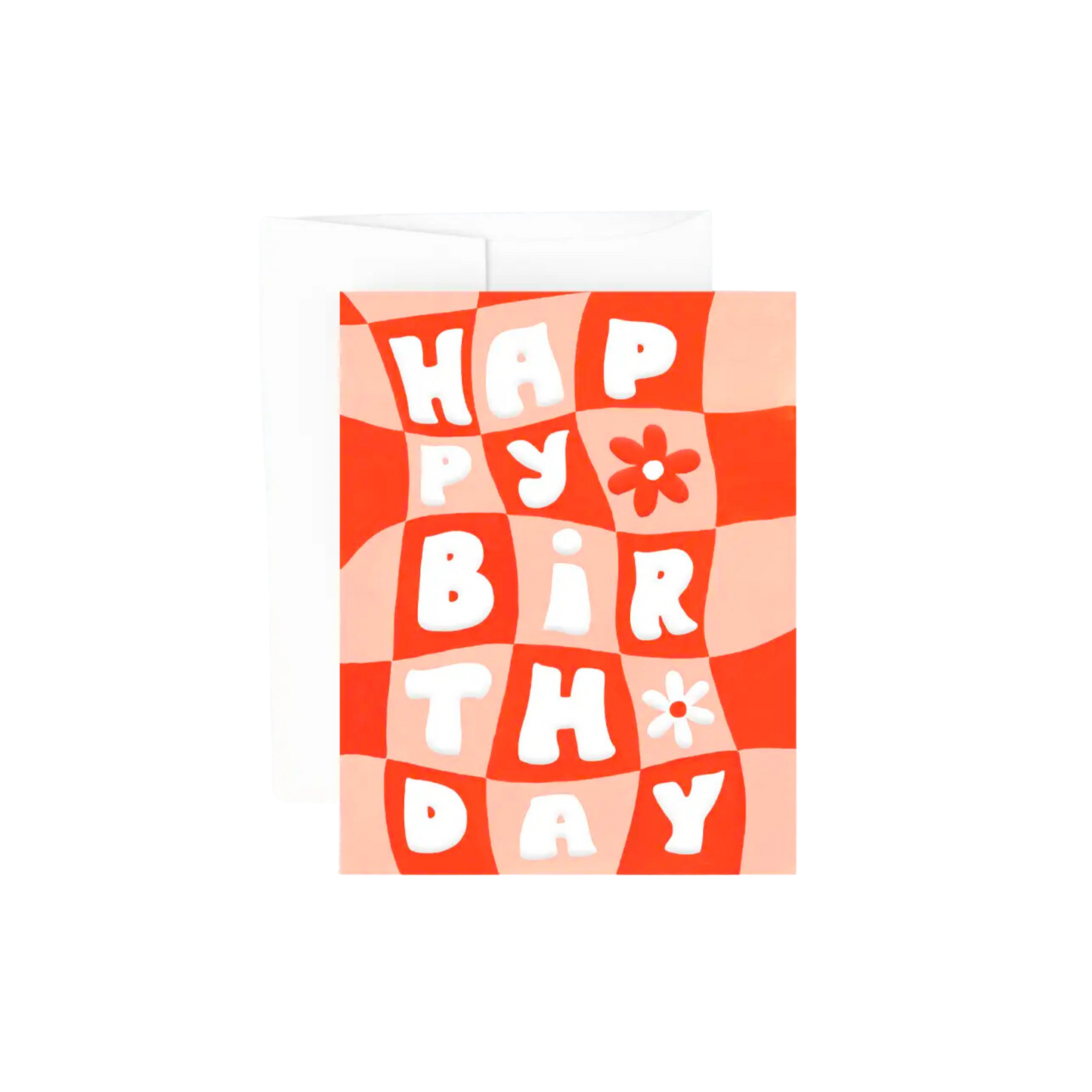 Checky Birthday Card