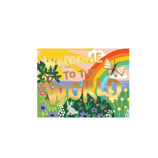 Welcome to the World Card