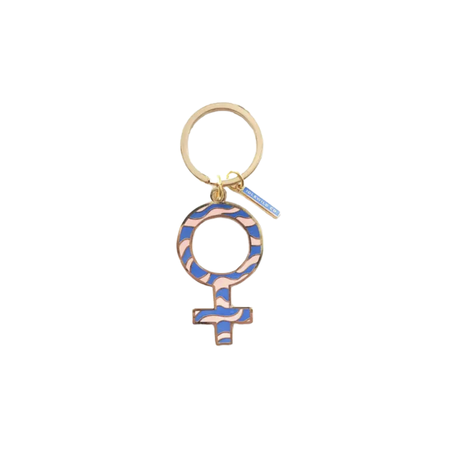 Blue Femme Keychain