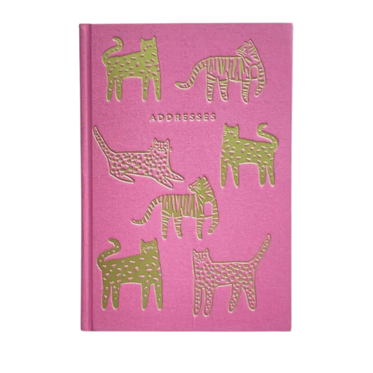 Wild Cats (Pink) Address Book