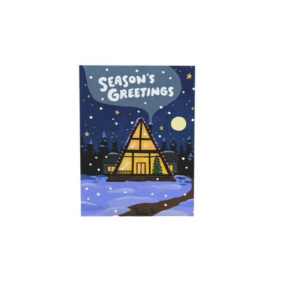 A-Frame Holiday Card