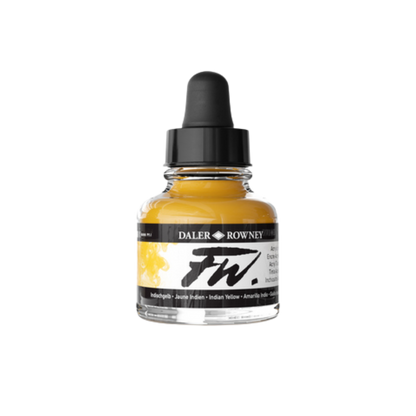 FW Liquid Acrylic Ink 1oz - Indian Yellow