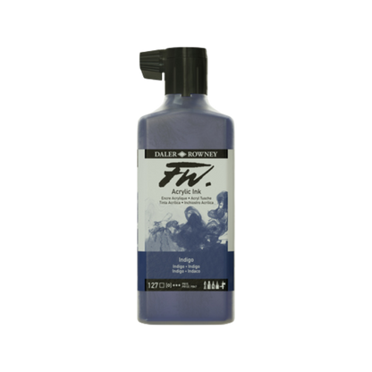 FW Liquid Acrylic Ink 6oz - Indigo