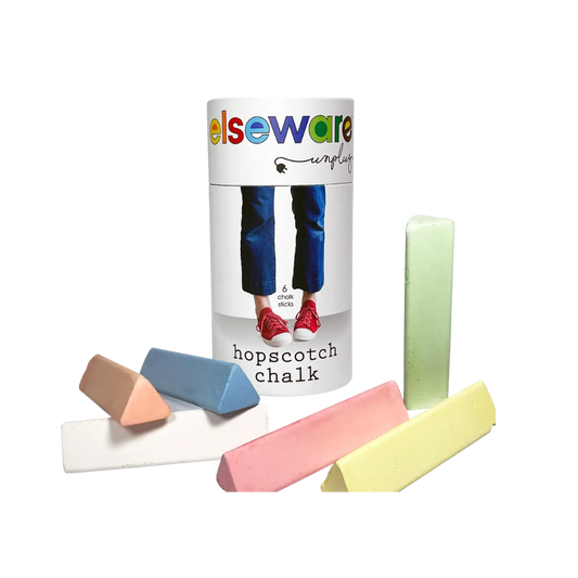 Hopscotch Chalk - Talc-Free - 6 Natural & Non-Toxic Colors