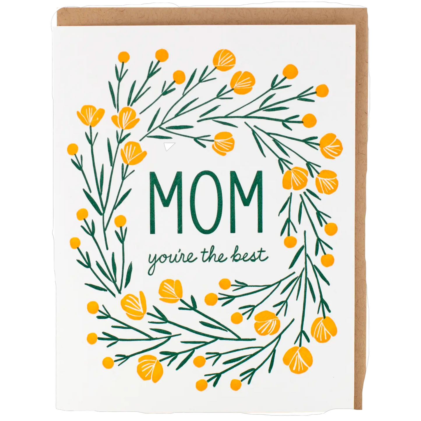Botanic Wreath Mother's Day Card
