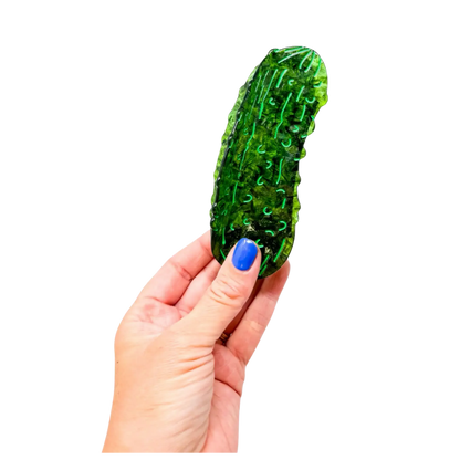 Pickle Hair Claw Clip