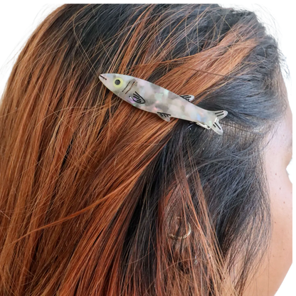 Sardine Alligator Hair Clip Set